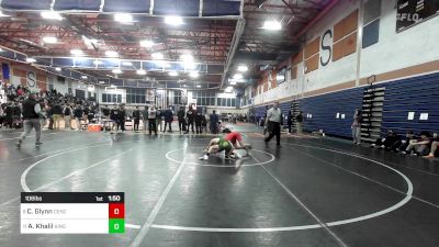 106 lbs Round Of 16 - Cole Glynn, Central Catholic vs Anthony Khalil, King Philip