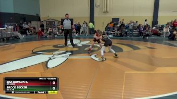 65 9U Semifinal - Brock Becker, DC Elite vs Dax Romsdahl, St James