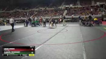 D4-175 lbs Semifinal - Gabriel McKenney, Arizona Lutheran vs Jesse Green, Thatcher