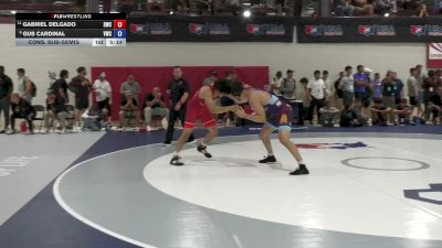 70 kg Cons. Sub-semis - Gabriel Delgado, Southwest Wrestlling Club vs Gus Cardinal, Valiant Wrestling Club