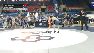 120 lbs Cons. Sub-rd Of 16 - Griffin Magee, North Dakota vs Hamid Hashimi, Colorado