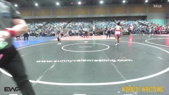 127 lbs 7th Place - Yasmin Pastrana Nino, Hot Shots Wrestling vs Madison Bailey, Durham Wrestling Club