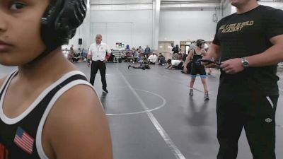 76 lbs Round 1 (8 Team) - Matthew Bly, Mat Assassins Black vs Rihon Mukherjee, CTWHALE Green