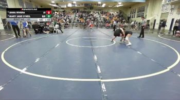 125 lbs Quarterfinal - Jiana Rivera, Paloma Valley vs Mary Jane O`neil, Marina