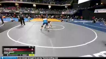 5 lbs Quarterfinal - Kole Bailey, Grapevine vs Aaron Aragon, El Paso Andress