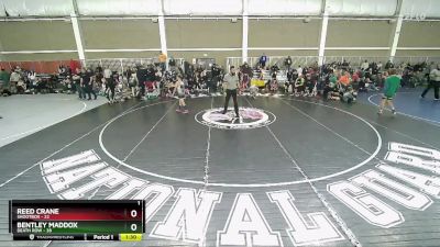 117 lbs Round 2 (4 Team) - BENTLEY MADDOX, Death Row vs Reed Crane, Shootbox