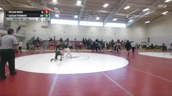 106 lbs Semifinal - Dylan Deck, Germantown Academy vs Lucas Forman, Wyoming Seminary