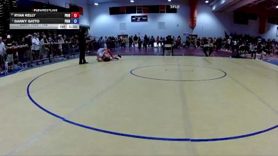 132 lbs Champ. Round 2 - Danny Gatto, Clinic Wrestling FXBG vs Ryan Kelly, Viking Wrestling Club