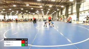 75 lbs Prelims - Ayden Clancy, RedNose RED vs Cole Rebels, Crusaders WC