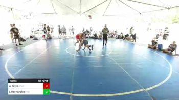 120 lbs Consi Of 8 #2 - Aaron Silva, Semper Fi WC vs Isai Hernandez, Pride Wc