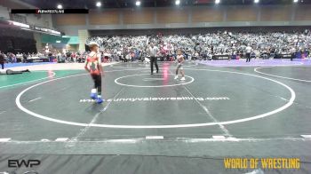 49 lbs Round Of 32 - Stone Artates, Nakamura Wrestling vs Parker Thompson, King Select