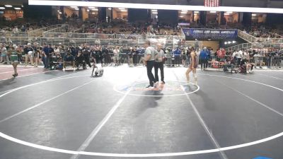 105 lbs Quarterfinal - Grace Jawulski, Brandon vs Saryiah Ford, SLAM Academy