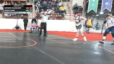 135_B lbs Round Of 32 - Anthony Maushardt, Loyalsock vs Brock Lewis, Cambria Heights