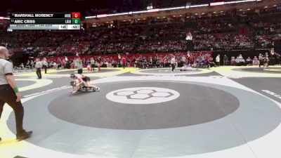 144 lbs 7th Place Match - Marshall Morency, Anderson vs Aric Criss, Louisville