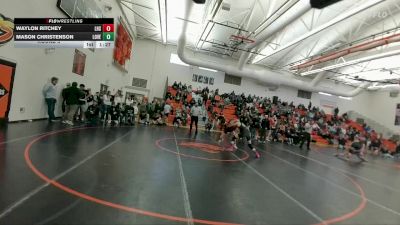 144D Round 3 - Mason Christenson, Lovell vs Waylon Ritchey, Lockwood (Billings)