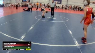 80 lbs Rd# 9- 2:15pm Saturday Final Pool - Noah Molina, Terps Xpress vs Evan Altshuler, Maryland GOLD