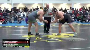 285 lbs Champ. Round 1 - Garrett O`Connell, University Of Mount Union vs Shadrach Brausch, Wilmington College (oh)