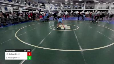 112 lbs Consi Of 8 #2 - Roman Galkowski, ME Trappers WC vs Connor McLaughlin, Riptide WC