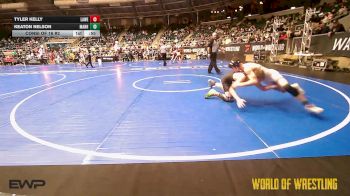 130 lbs Consi Of 16 #2 - Tyler Kelly, Lawrence Elite vs Keaton Nelson, Manhattan