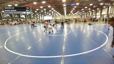 72 lbs Round 5 (4pm Saturday) - Edward Lee, PA Silver vs Mason Gibson, Great Neck W.C