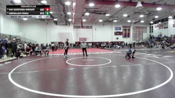 126 lbs Consi Of 8 #1 - Kai Quintana-Wright, Canton vs Abdullah Faraj, Waterford