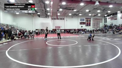 126 lbs Consi Of 8 #1 - Kai Quintana-Wright, Canton vs Abdullah Faraj, Waterford