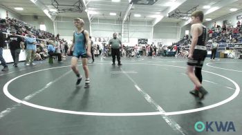 76 lbs Rr Rnd 1 - Ty Dennis, Marlow Outlaws vs Kyzer Falcon, Division Bell Wrestling