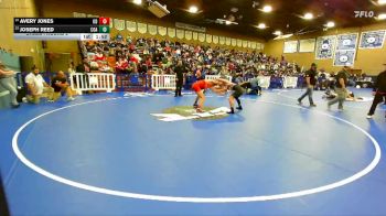 138 lbs Champ. Round 2 - Joseph Reed, Coalinga High vs Avery Jones, Oakdale