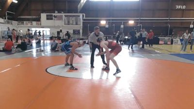 145 lbs 3rd Place - Caleb Appleyard, Iron Faith vs Johnny Carrozza, Ridgefield High/gps