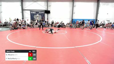 155 lbs Semifinal - Steel Meyers, Team Gotcha vs Finnius McCafferty, NC United