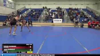 157 lbs Cons. Round 3 - Sami Barakat, Cuesta vs Gavin Kaminski, Palomar