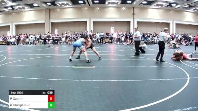 165 lbs Consi Of 16 #2 - Peter Xu, Diamond Bar Highschool vs Kameron Phillips, Temecula Valley WC