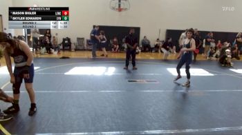 115 lbs Round 2 - Mason Bigler, Legacy Elite Wrestling Club vs Skyler Edwards, Grizzlies Wrestling Club