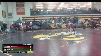 145 lbs Cons. Round 3 - Palmer Yee, Fife vs Cooper Reeves, White River
