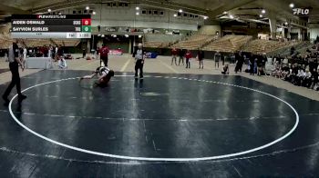 120 lbs 2nd Wrestleback (8 Team) - Aiden Oswald, Station Camp High School vs Sayvion Surles, Tullahoma High School