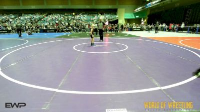 52 lbs Consi Of 8 #1 - Brody Dela Cruz, Elite Wrestling vs Gannon Keller, Oakdale
