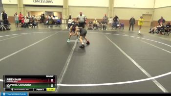 76-80 lbs Round 1 - Dominic Cordero, MTC vs Aiden Nam, Unattached