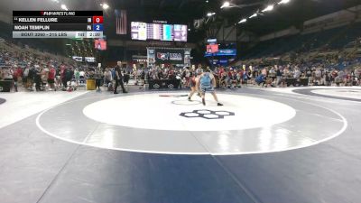 215 lbs Cons. Rd Of 16 - Kellen Fellure, Indiana vs Noah Templin, Pennsylvania