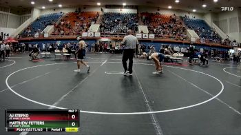 132 lbs Cons. Round 4 - Matthew Fetters, St. Mary`s Ryken vs AJ Stefko, St. Mary`s Ryken