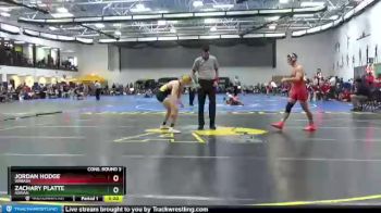 141 lbs Cons. Round 3 - Jordan Hodge, Wabash vs Zachary Platte, Adrian