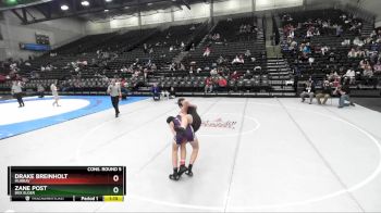 160 lbs Cons. Round 5 - Drake Breinholt, Murray vs Zane Post, Box Elder