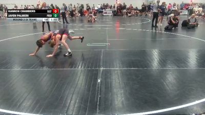 109 lbs Round 2 (8 Team) - Javen Palmeri, Precision WA vs Kannon Chambers, The Factory