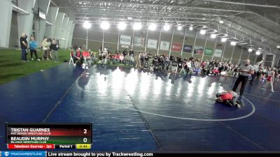 74 lbs Cons. Round 5 - Beaudin Murphy, Billings Wrestling Club vs Tristan Guarnes, Mat Demon Wrestling Club