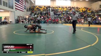 132 lbs Cons. Round 3 - Kenney Scott, FIRESTONE vs Landon Bell, CLEVELAND HEIGHTS