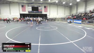 108 lbs Round 1 (3 Team) - Kolt Murdie, Gouverneur Sr HS vs Charlie Wylie, Port Jervis Sr HS