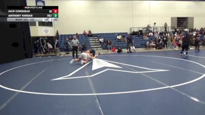 157 lbs 3rd Place Match - Jack Consiglio, Unattached vs Anthony Vargas, Cal Poly SLO
