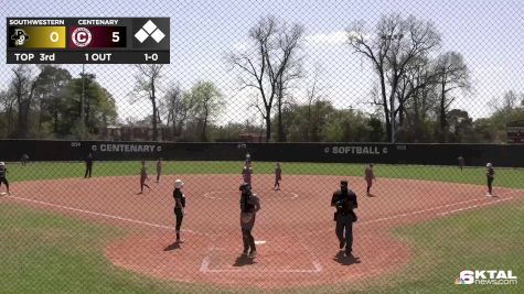 Replay: Southwestern vs Centenary (LA) | Mar 22 @ 12 PM