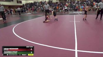 SPW-9 lbs Quarterfinal - Aidan Reddinger, DC ELITE vs Maverick Stout, Denver Wrestling Club