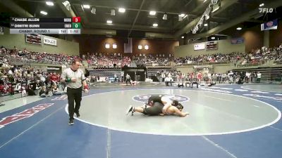 3A 215 lbs Champ. Round 1 - Chase Allen, Morgan vs Dimitri Bunn, Emery