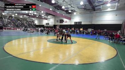 115 lbs Champ. Round 2 - Jennifer Flores, Orange Lutheran vs Scarlete Figueroa, Colton